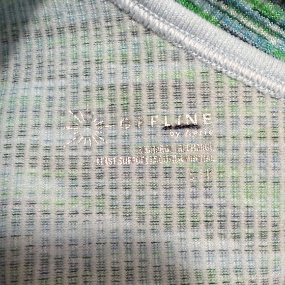 Offline by Aerie Split One Shoulder Long Line Sports Bra, sz S - Picture 3 of 7